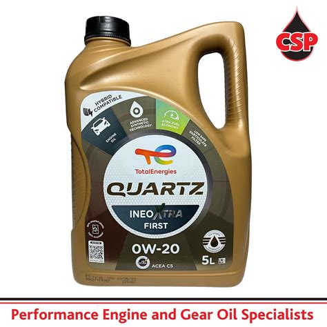 Total Quartz Ineo Xtra First 0W20 PSA 2010 Approved Engine Oil Ineo 0W