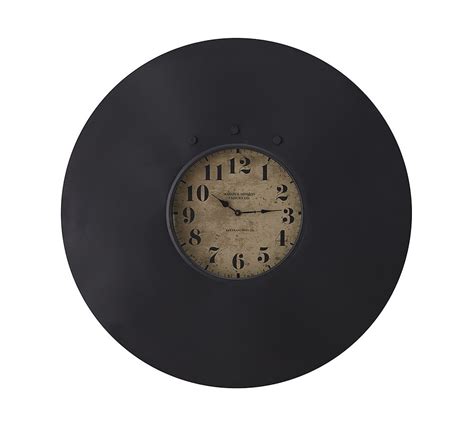 Industrial Chalkboard Wall Clock Pottery Barn