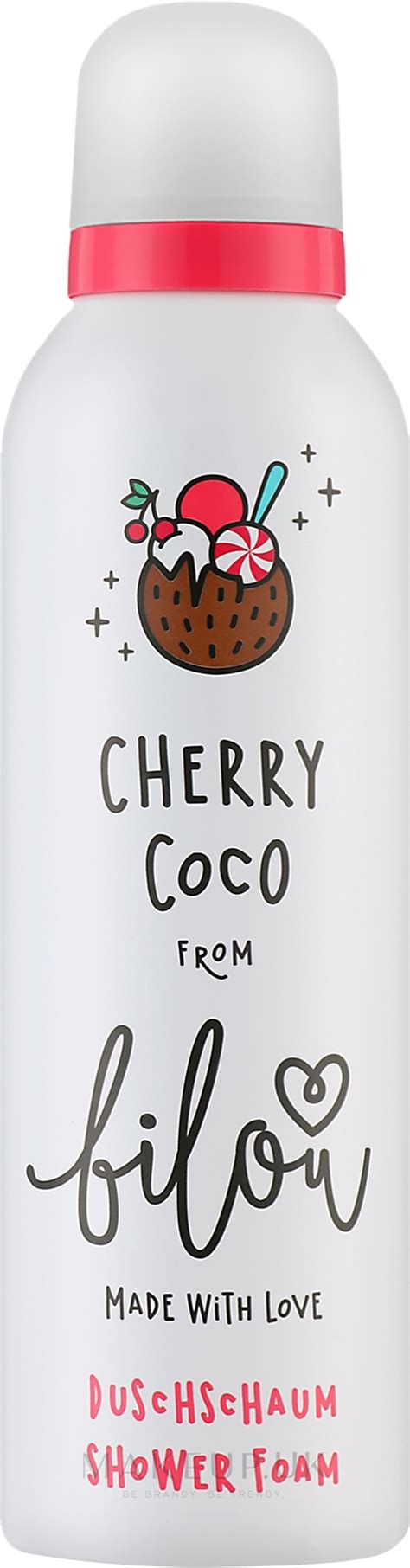 Bilou Cherry Coco Shower Foam Shower Foam Makeup Uk