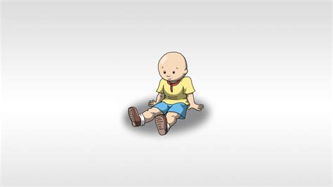 caillou is fine by TMNTSam on Newgrounds