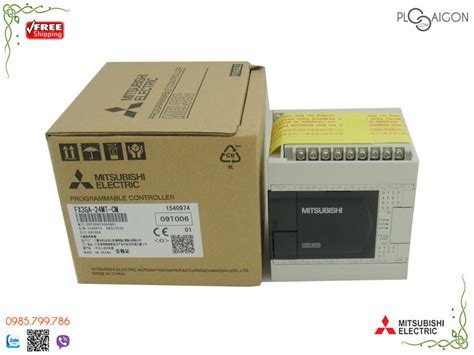 Bộ Lập Trình Plc Mitsubishi Fx3ga 24mt Cm Mitsubishi Fx1n 24mt