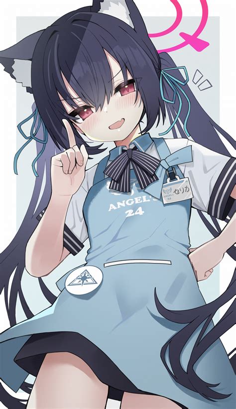 Safebooru Abydos High School Logo Angels 24 Uniform Blue Archive