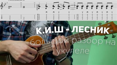 король и шут лесник большой разбор на укулеле YouTube