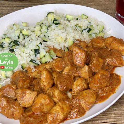 Receta De Pollo Al Chipotle Y Arroz De Coliflor Keto Recetas Keto