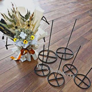 Jual Standing Buket Stand Buket Bunga Display Bouquet Bunga