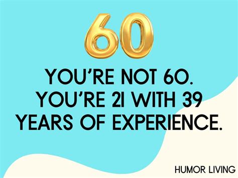 40+ Funny 60th Birthday Quotes - Humor Living