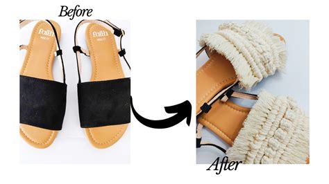 Transform Old Pair Of Sandals Into Something New Summer Sandals Diy