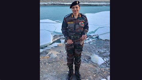 Agency News Colonel Geeta Rana Becomes First Woman Officer To Command Eme Unit Near China