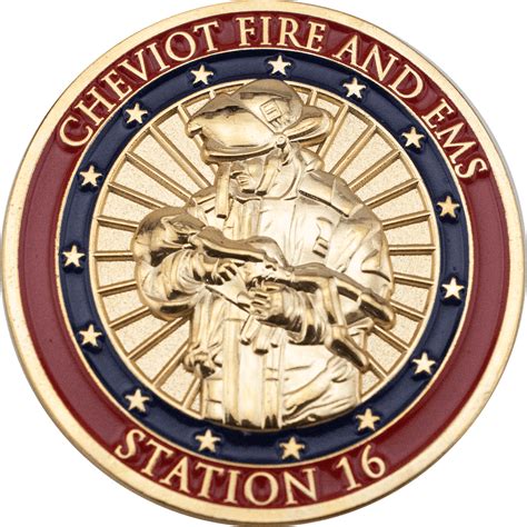 Fire Department Challenge Coins