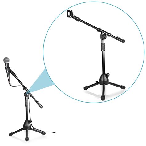 Neewer Nw Mini Tripod Microphone Stand With Stable Folding Tripod