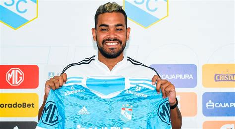 Brenner Marlos Feliz Por Jugar En Sporting Cristal Es El Equipo M S