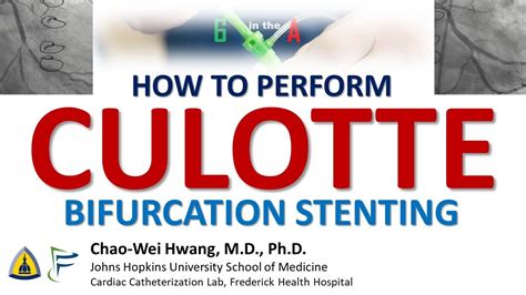 CULOTTE STENTING For Bifurcation PCI YouTube