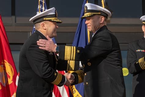 NAVAL SEA SYSTEMS COMMAND HOLDS CHANGE OF COMMAND CEREMONY Naval Sea