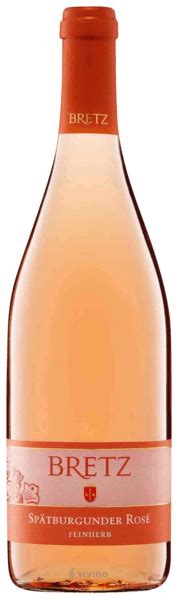 Ernst Bretz Spätburgunder Rosé Feinherb Vivino US