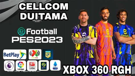 Pes 2023 Para Xbox 360 Rgh Fichajes 2023 Kits 2023 Ligas BetPlay Y