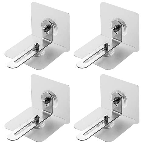 4 Pcs Furniture Anchors Anti-tip Furniture Straps Adjustable Anti-fall