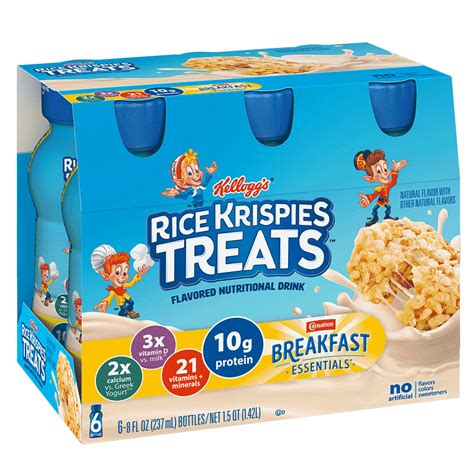 40 Rice Crispy Treats Nutrition Label