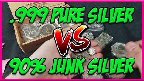 Junk Silver Vs 999 Pure Silver Which Is The Better Investment Youtube