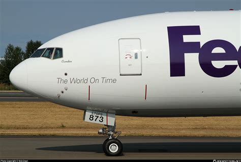 N873FD Federal Express FedEx Boeing 777 F Photo By Nick Dean ID