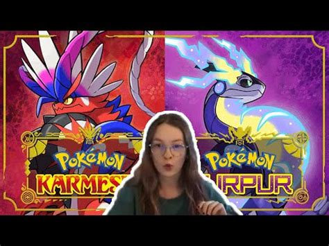 POKÉMON KARMESIN POKÉMON PURPUR 2 TRAILER REAKTION YouTube