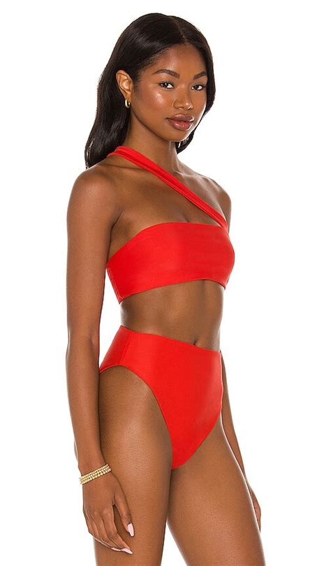 Buy Jade Swim Halo Bikini Top Coral At Off Editorialist