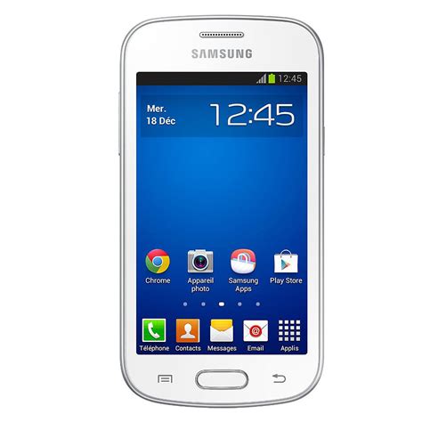 Samsung Galaxy Trend Lite GT S7390 Blanc Mobile Smartphone Samsung