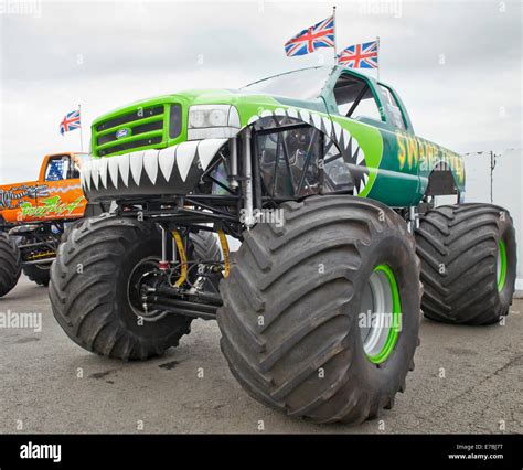 Monster Truck called Swamp Thing Stock Photo - Alamy