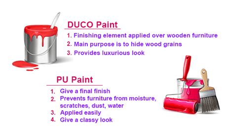 Similarities & Differences between Duco Paint and PU Paint - Homeglazer