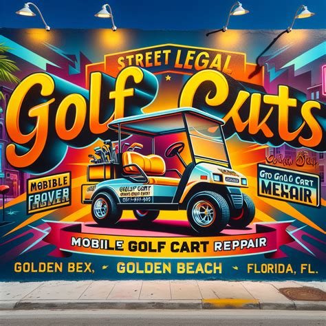 Top Rated Golf Cart Street Legal Service Shop In Golden Beach Florida