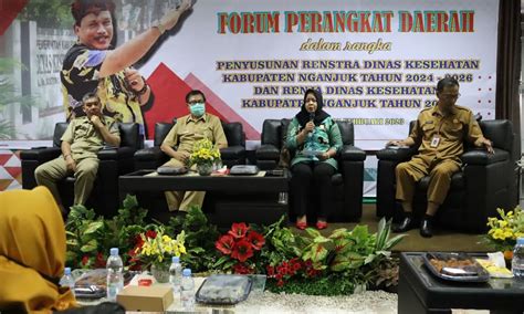 Dinkes Nganjuk Gelar Forum Perangkat Daerah Di Rsd Kertosono Untuk