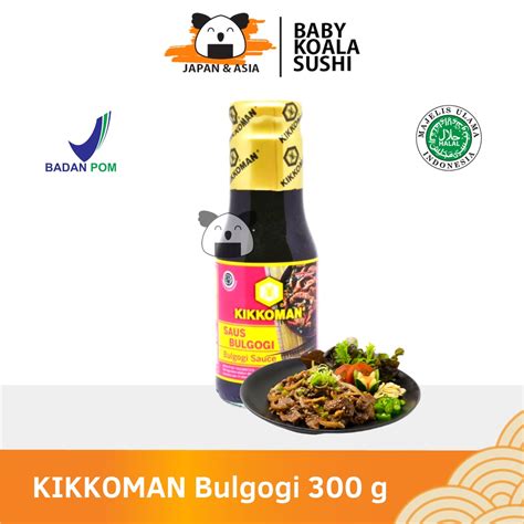 Jual Kikkoman Bulgogi Sauce G Halal Shopee Indonesia