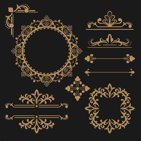 Decorative Ornaments 1 217515 Vector Art At Vecteezy