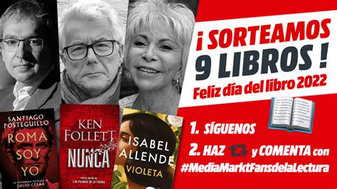 MediaMarkt España on Twitter SORTEAMOS 9 para fans de la lectura