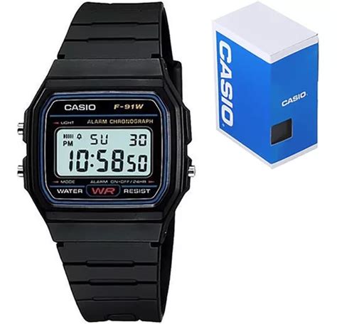 Reloj Casio Retro F91 Moda Retro Vintage 100 Original Envío gratis