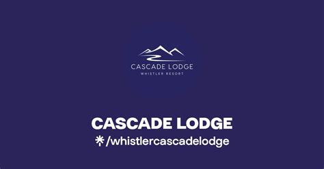 CASCADE LODGE | Instagram, Facebook | Linktree