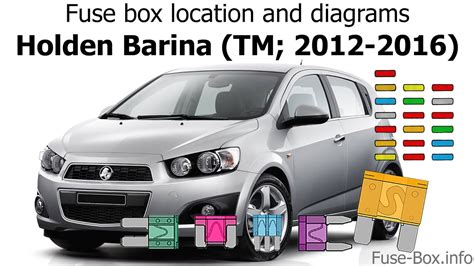 Fuse Box Location And Diagrams Holden Barina Tm Youtube