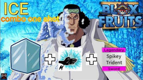 Spikey Trident Ice Revampedcombo Blox Fruits Update 17 Part 2