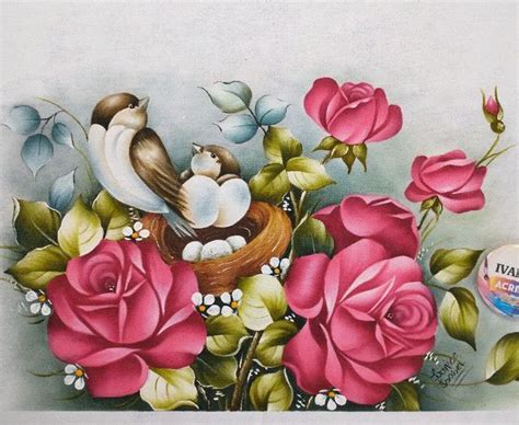 Pin De Rosa Lozovei Em A Que Pano Arte Floral Pinturas De Rosa Arte