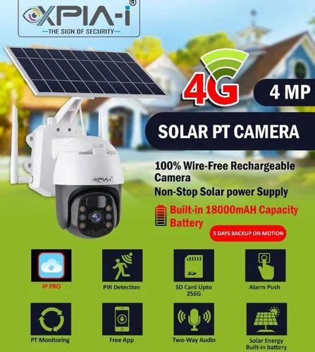 Trueview Xpia I G Mp Solar Pt Camera At Best Price In Pune Id