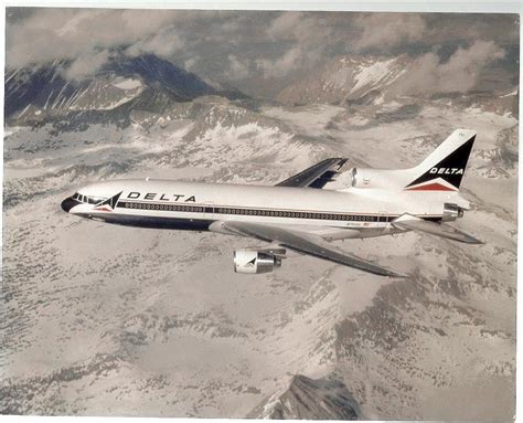 Delta L 1011 Tristar Delta Airlines Vintage Aircraft Aircraft