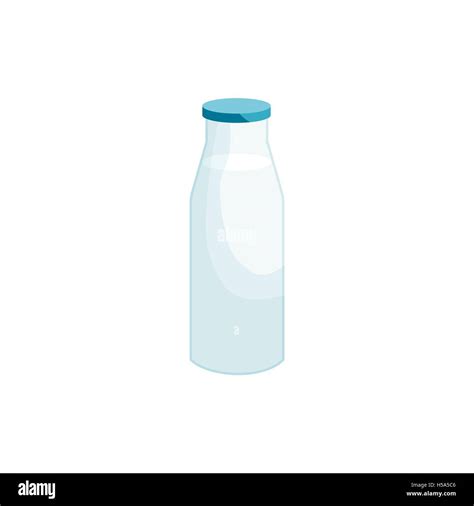 Flasche Milch Symbol Cartoon Stil Stock Vektorgrafik Alamy