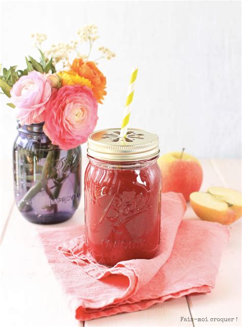 Un jus maison de pomme betterave et carotte pour une délicieuse détox