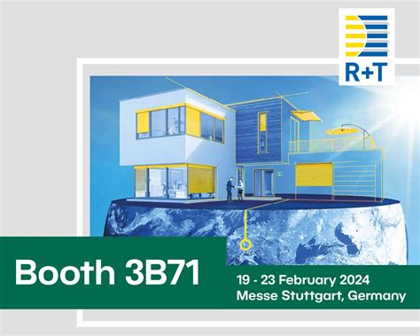 BREAKING NEWS PREVIEW AT R+T STUTTGART TRADE FAIR