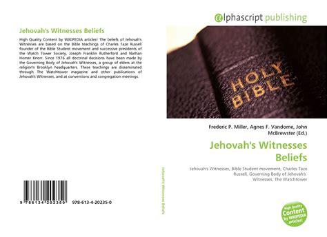 How Does Jehovah Witness Beliefs Differ From Christianity