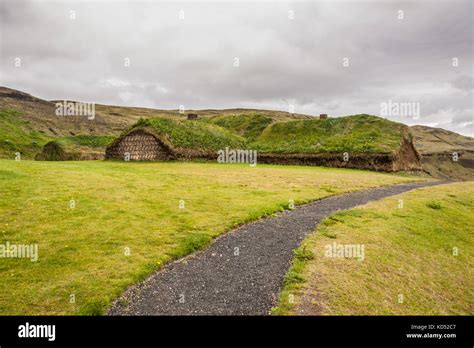 Viking Turf House Iceland Pjodveldisbaer Hi Res Stock Photography And