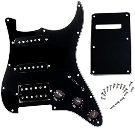 Amazon Ogdni Prewired Strat Pickguard With Ssh Pickup Set Ply