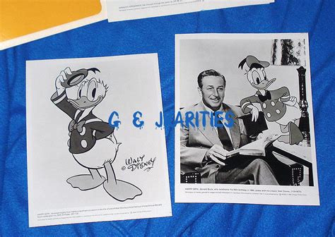 'Happy Birthday Donald Duck' (1934-1984) Press Kit + Photos-Mint ...