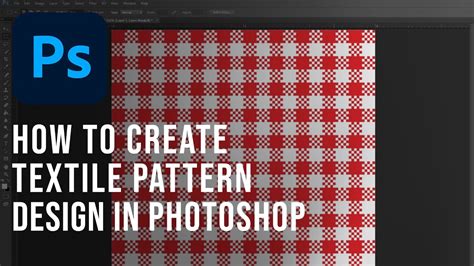 How To Create Textile Pattern Design In Photoshop Youtube