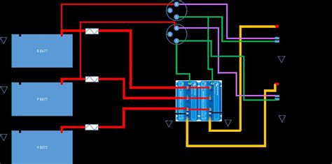 Clear And Simple Marine Battery Isolator Wiring Diagram