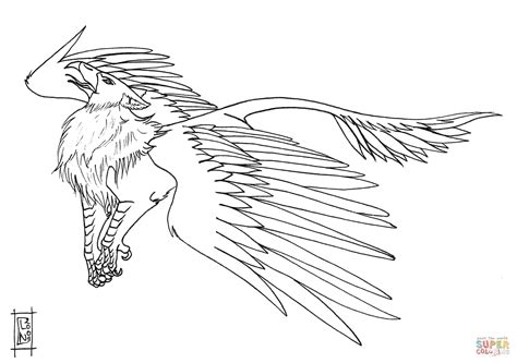 Cute Griffin Coloring Pages Otanitaro